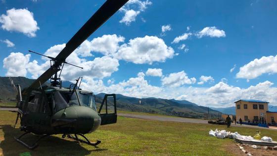 helicóptero del Ejército helicóptero del Ejército