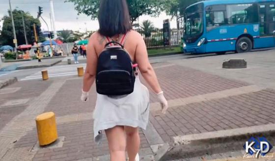Kathalina López video bus Mio Kathalina López video bus Mio