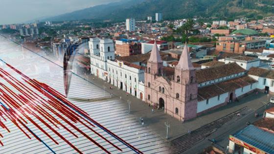 Fuerte temblor en Piedecuesta, Santander Fuerte temblor en Piedecuesta, Santander