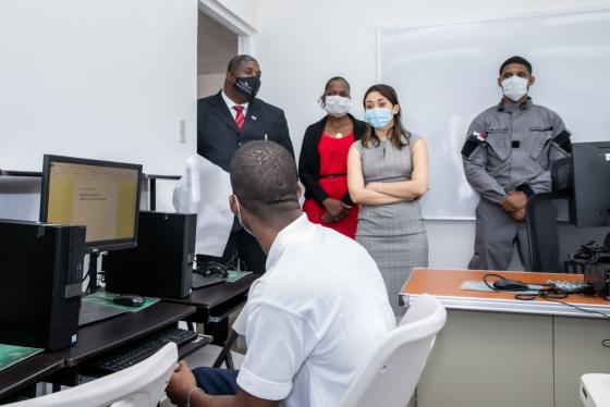 Recorrido Ministra Gobierno IEI