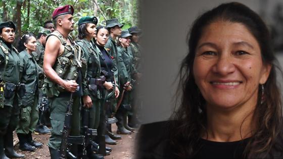 Sandra Ramírez reclutamiento menores FARC