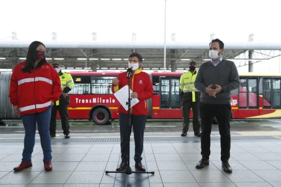 Reapertura estaciones Transmilenio