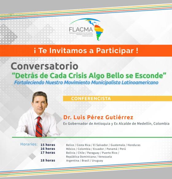 Conversatorio: Detrás de Cada Crisis Algo Bello se Esconde Conversatorio: Detrás de Cada Crisis Algo Bello se Esconde