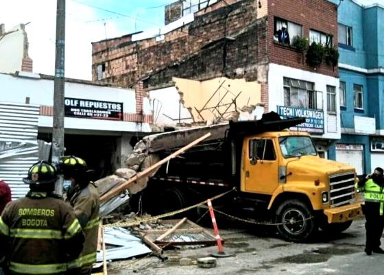 Explosión en Bogotá