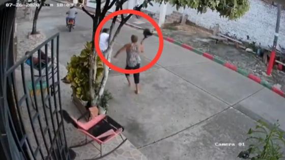 Mujer se enfrentó a unos ladrones Mujer se enfrentó a unos ladrones