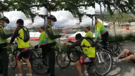 ciclista en Bucaramanga