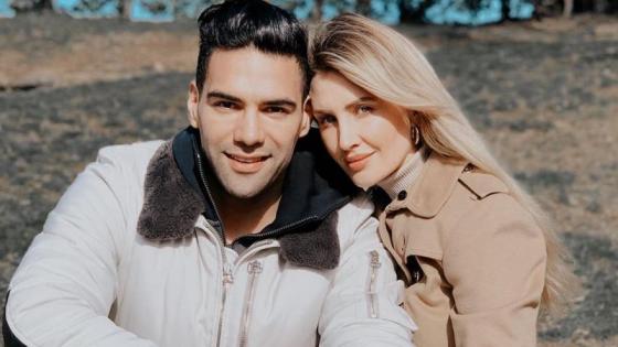 Radamel Falcao García y Lorelei Tarón