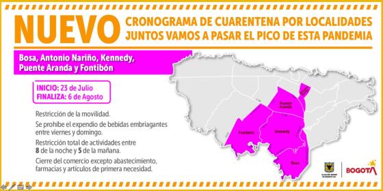 localidades de Bogotá localidades de Bogotá
