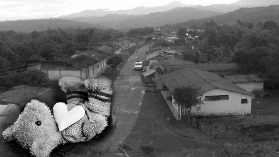 Niña muerta Cajibío, Cauca Niña muerta Cajibío, Cauca