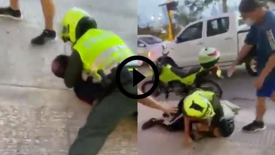 abuso policial en Manga, Cartagena