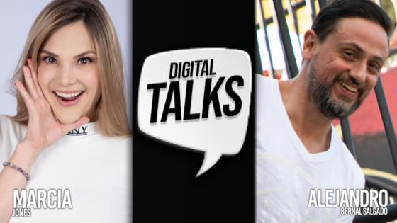 Marcia Jones y Alejandro Bernal en Digital talks Marcia Jones y Alejandro Bernal en Digital talks
