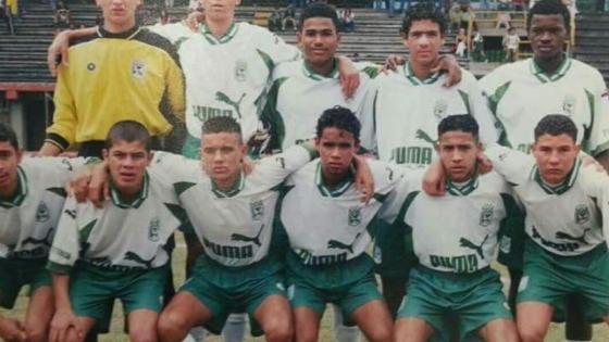 Luis Carlos Arias en las divisiones menores de Atlético Nacional 