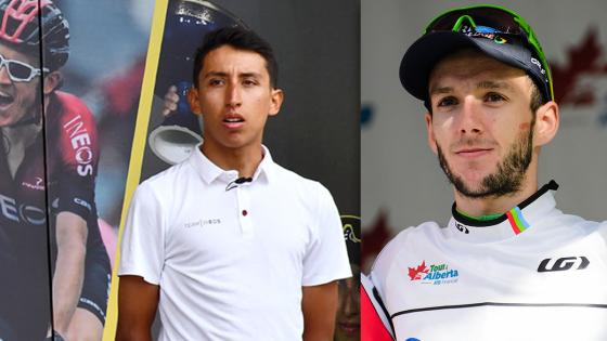 adam yates y egan bernal