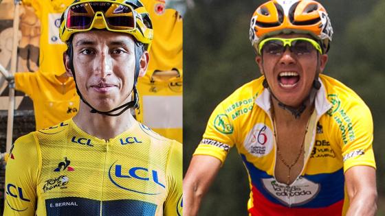 Egan Bernal y Richard Carapaz