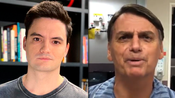 Felipe Nieto y Bolsonaro Felipe Nieto y Bolsonaro