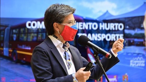 Hurtos en Transmilenio bajaron y no por la cuarentena: Claudia López Hurtos en Transmilenio bajaron y no por la cuarentena: Claudia López