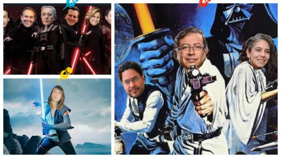 Memes Star Wars política colombiana