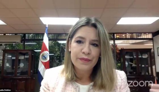 Claudia Dobles Camargo, Primera Dama de Costa Rica