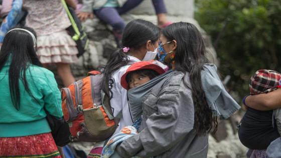 Claudia López denunció a líderes Embera por instrumentalización de menores Claudia López denunció a líderes Embera por instrumentalización de menores