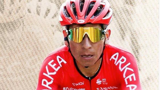 Nairo Quintana en Mont Ventoux Nairo Quintana en Mont Ventoux