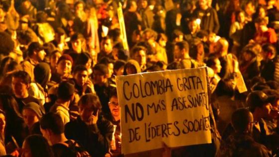 asesinatos de líderes sociales asesinatos de líderes sociales