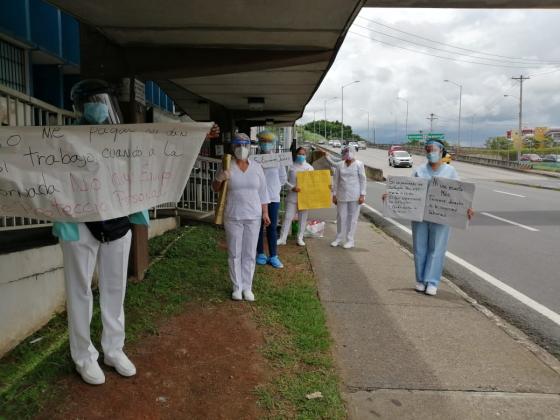 protesta personal médico panamá