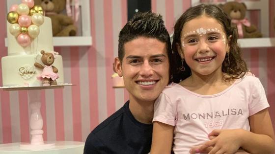 VIDEO| El tierno y divertido momento entre James Rodríguez y Salomé