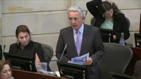 curul de Álvaro Uribe en el Senado curul de Álvaro Uribe en el Congreso