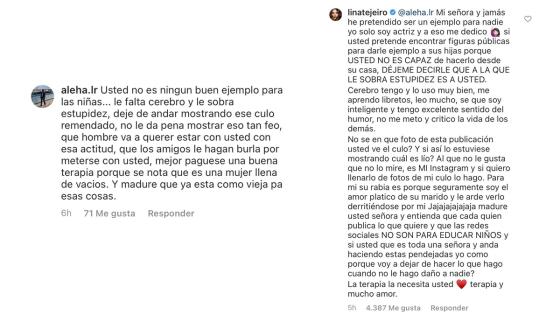 pelea lina tejeiro pelea lina tejeiro