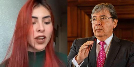 "Usted es un mediocre, renuncie": hermana de Dilan Cruz al Mindefensa