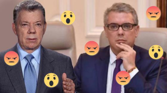Duque se presentó ante la comunidad internacional con video de la época Santos Duque se presentó ante la comunidad internacional con video de la época Santos