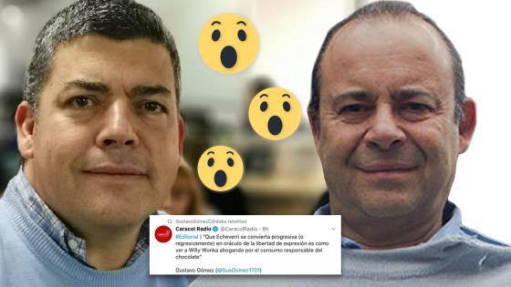 Gustavo Gómez y Luigi Echeverri Gustavo Gómez y Luigi Echeverri