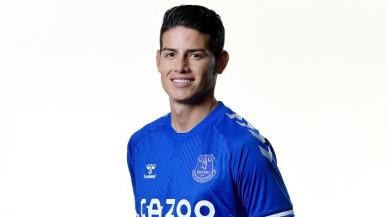 James Rodríguez cifra everton