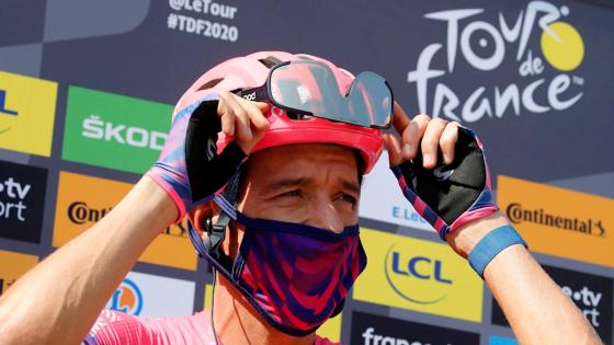 Rigoberto Urán en el tour de Francia