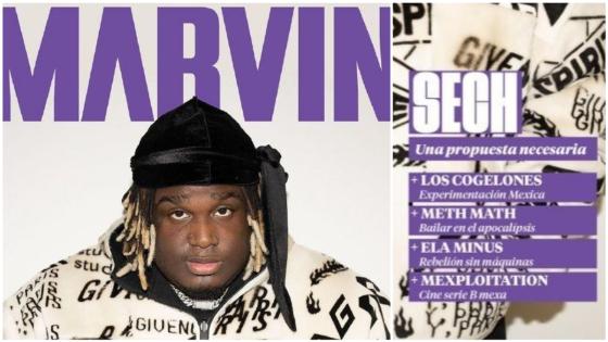 Sech portada Revista Marvin México Sech portada Revista Marvin México