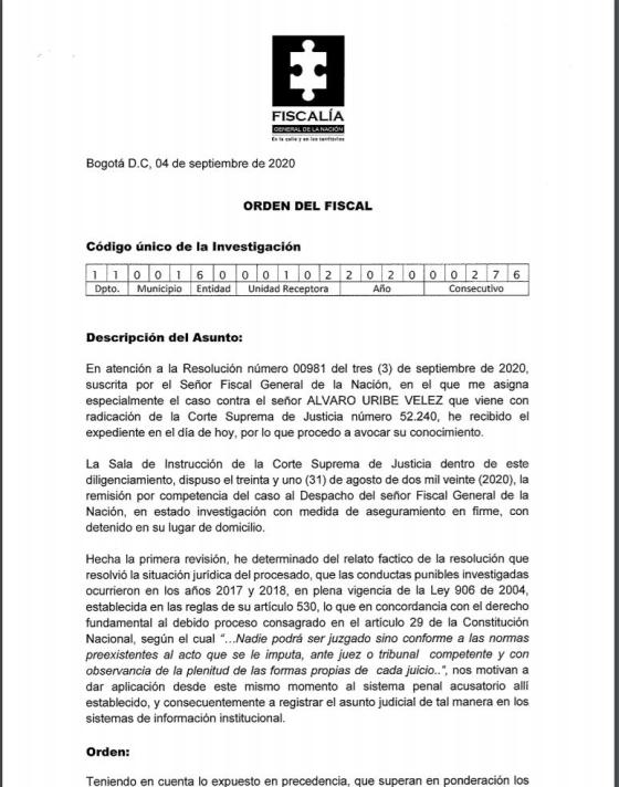 orden fiscal de álvaro uribe vélez orden fiscal de álvaro uribe vélez