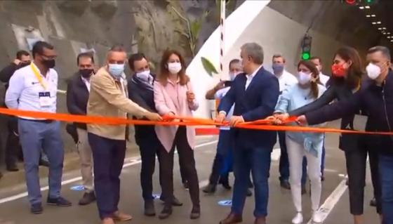 VIDEO | El enredo de Duque en la inauguración del Túnel de La Línea