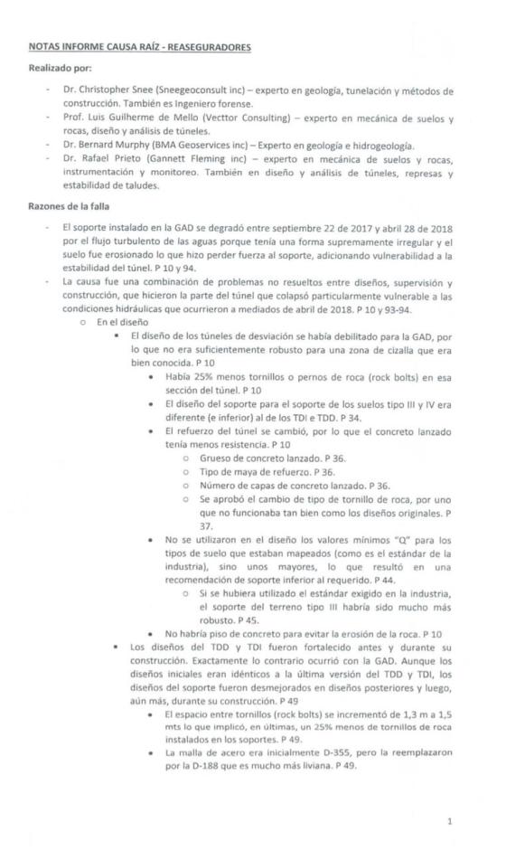 informe de reaseguradora informe de reaseguradora