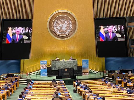 En vivo: discurso del presidente Iván Duque en la Asamblea General de la ONU En vivo: discurso del presidente Iván Duque en la Asamblea General de la ONU
