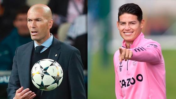 Memes de Zidane por primer gol de James en Everton