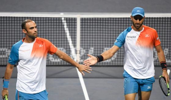 juan sebastián cabal y Robert farah en roland garros