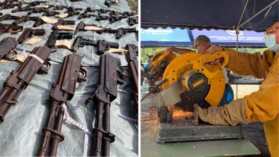 destruyen armas en Chiriquí destruyen armas en Chiriquí
