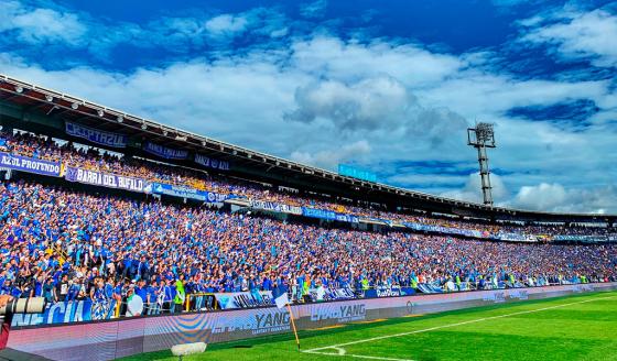 hinchas de Millonarios 