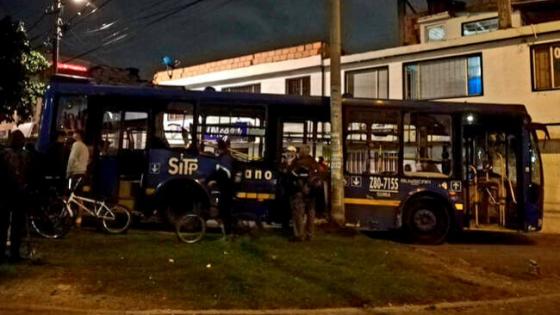 Mujer murió arrollada por bus de SITP robado por vándalos Mujer murió arrollada por bus de SITP robado por vándalos