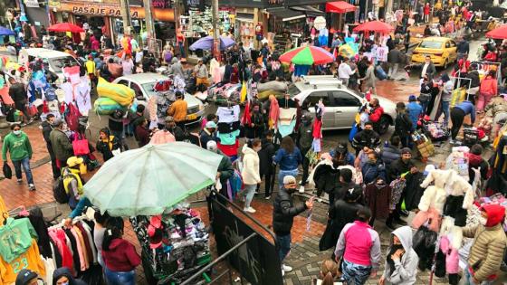 Aglomeraciones en el regreso del madrugón a San Victorino 