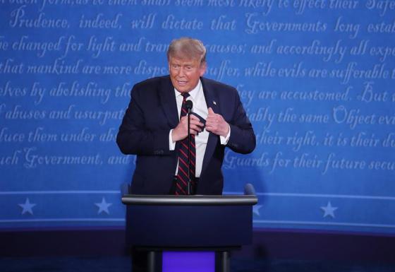 Donal Trump fue trasladado a un hospital Donal Trump fue trasladado a un hospital