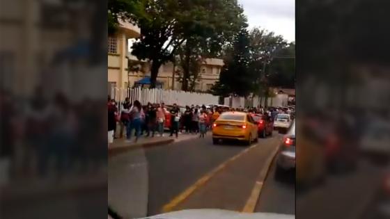 icfes filas sin distanciamiento icfes filas sin distanciamiento