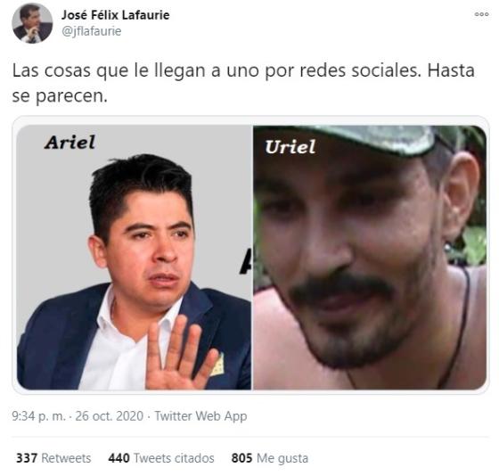 Críticas a José Félix Lafaurie por comparar a Ariel Ávila con alias Uriel Críticas a José Félix Lafaurie por comparar a Ariel Ávila con alias Uriel