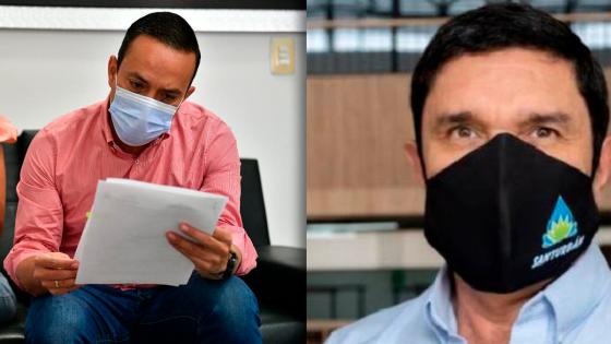 Gobernador de Santander y alcalde de Bucaramanga tienen Covid-19 Gobernador de Santander y alcalde de Bucaramanga tienen Covid-19