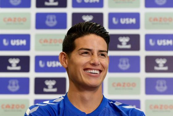 Nuevo gol de James Rodríguez en Everton Nuevo gol de James Rodríguez en Everton